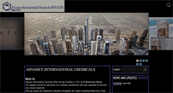 Desktop Screenshot of advancechemical.org